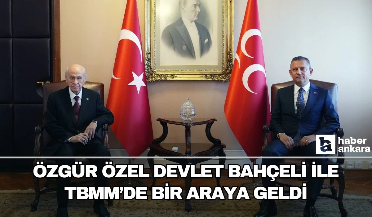 Özgür Özel - Devlet Bahçeli görüşmesinde neler yaşandı?