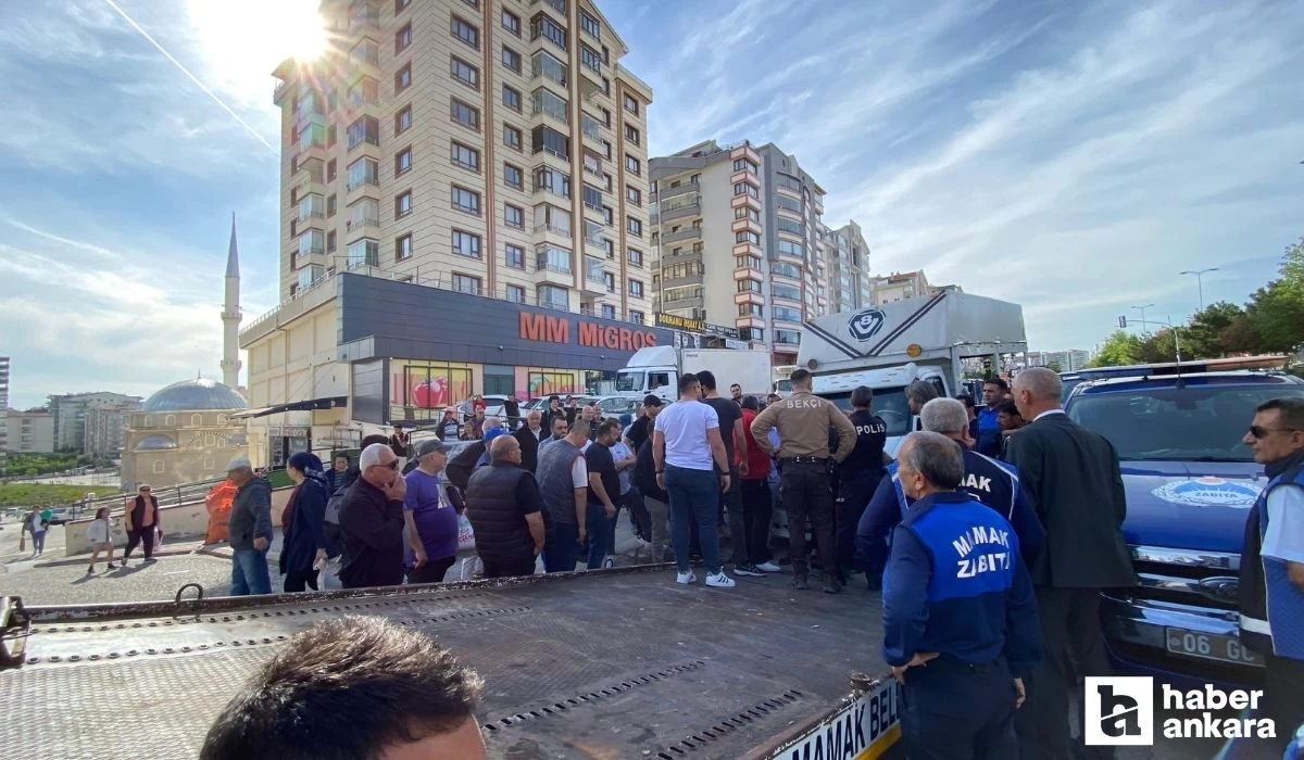 Mamak Belediyesi seyyar satıcılara usulsüz müdahale edildiğine ilişkin iddiaları yalanladı