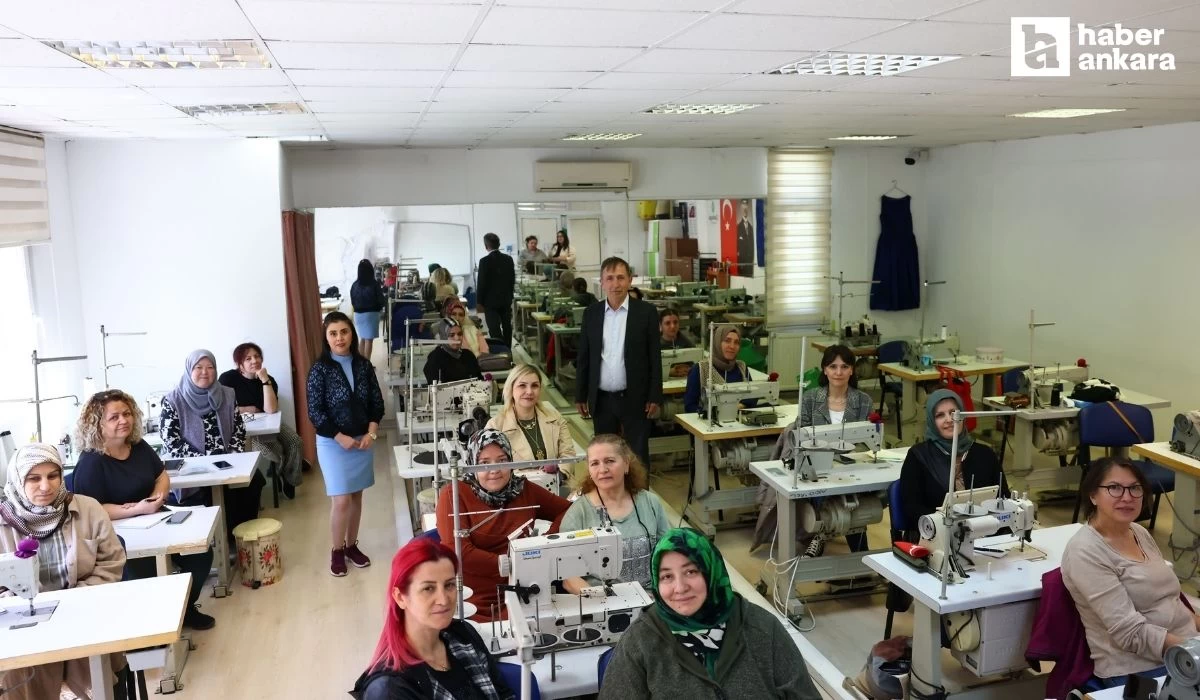 Çankaya Belediyesi İş ve İstihdam Merkezinde kadınlara E-ticaret eğitimi