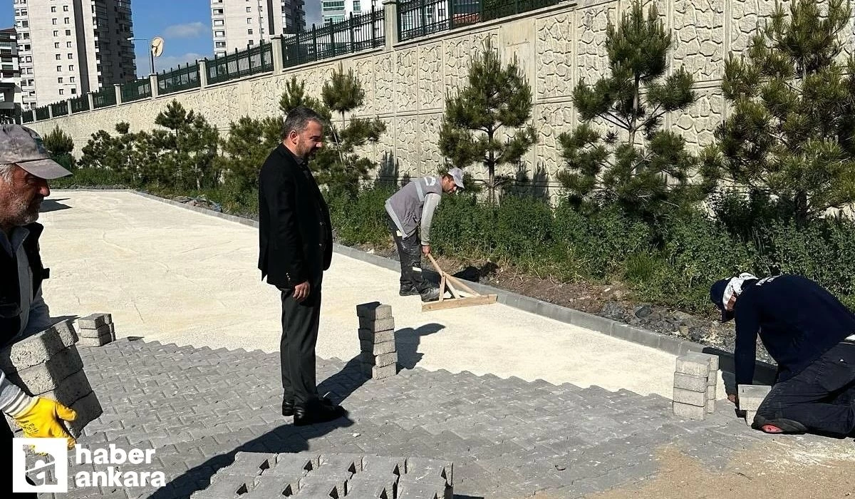 Pursaklar Belediyesi ilçedeki Devlet Hastanesine yeni otopark düzenlemesi yapıyor