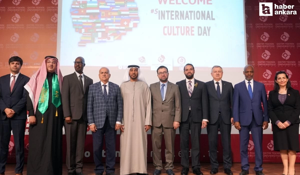 OSTİM Teknik Üniversitesi'nde düzenlenen Kültür Günü'nde Büyükelçiler ülkelerini tanıttı
