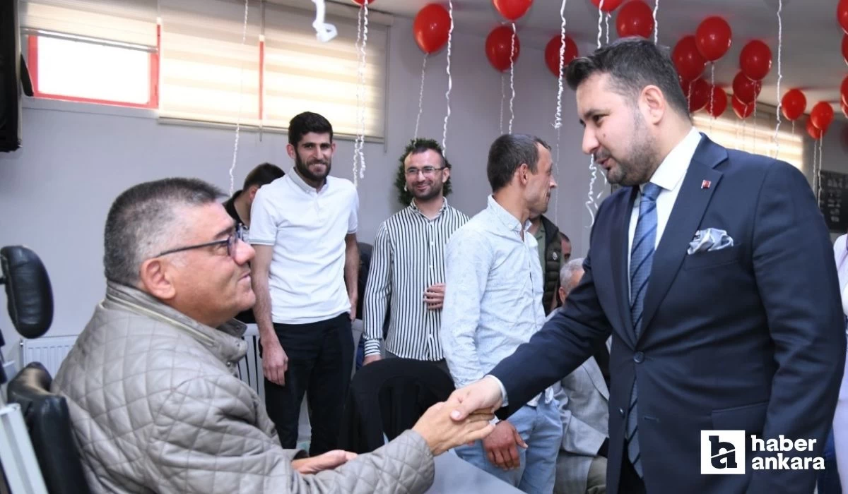 Kahramankazan Belediye Başkanı Çırpanoğlu'ndan engelli bireylere destek ve yardımcı olma sözü