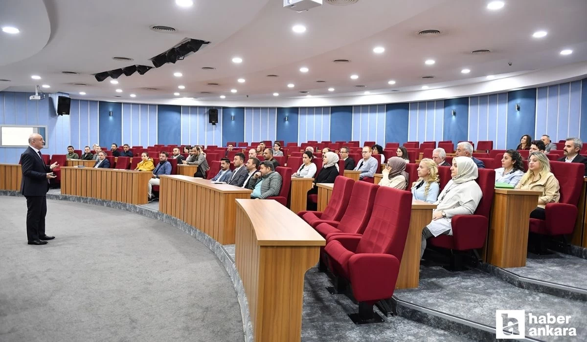 Altındağ Belediyesi personelleri  kurum içi eğitim seminerlerine başladı