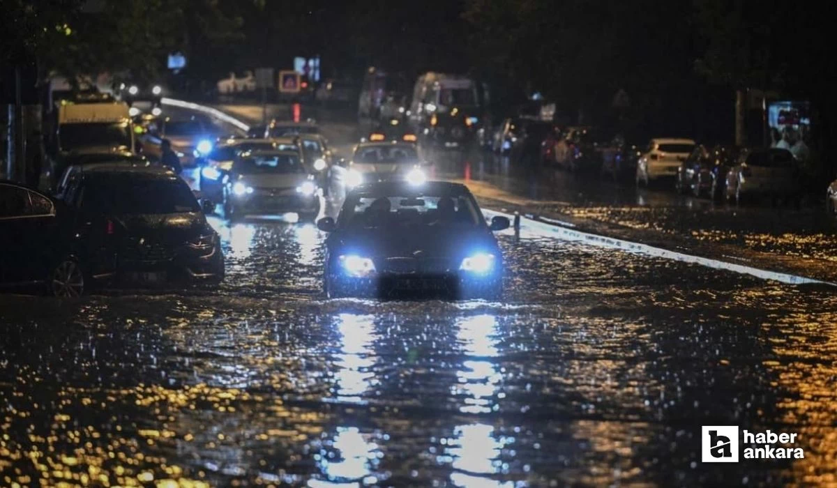 AKOM Ankara için kuvvetli yağış uyarısında bulundu