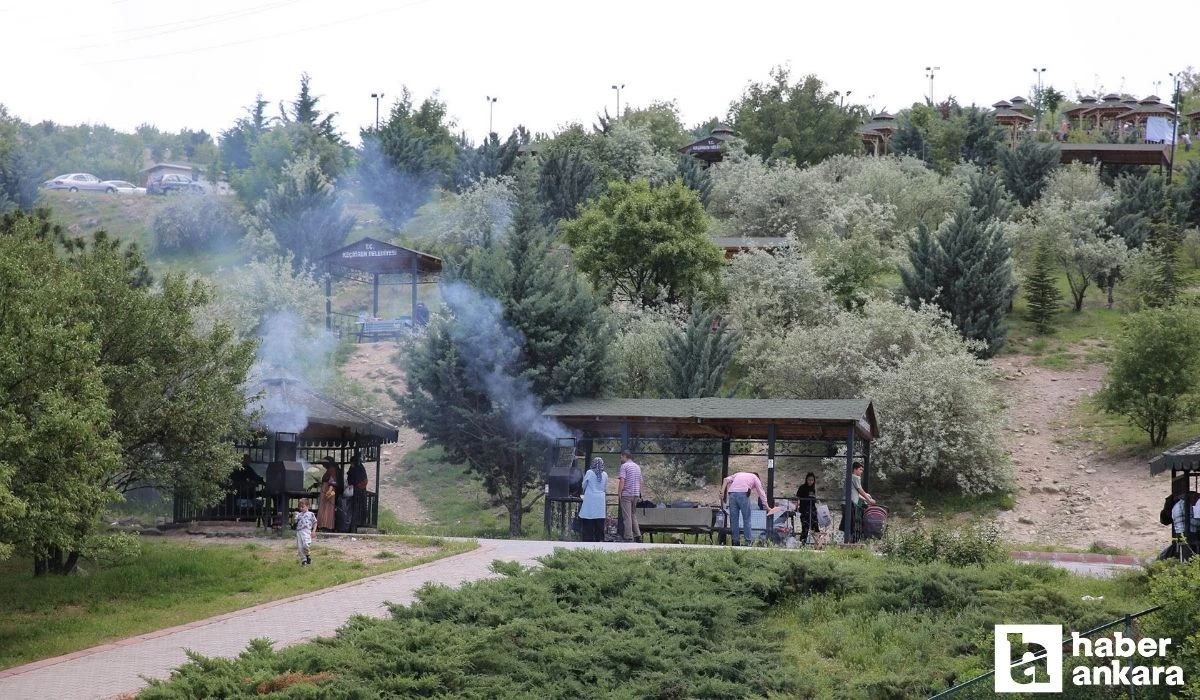 Keçiören Belediyesi mesire alanlarını yaz dönemine hazırladı