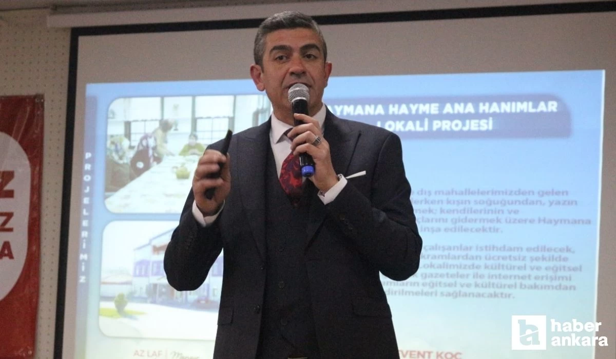 Haymana Belediye Başkanı Koç'un tarih ve termal turizm hedefi