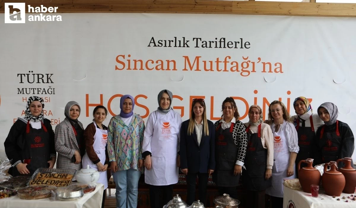 Sincan Belediyesi Türk Mutfağı Haftası’ndaki yerini aldı