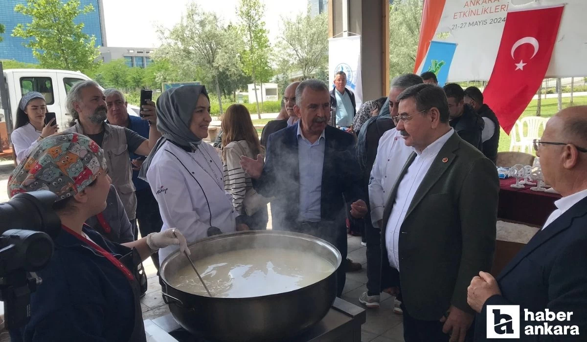 Çamlıdere Belediye Başkanı Ceylan Türk Mutfağı Haftası etkinliklerine katıldı